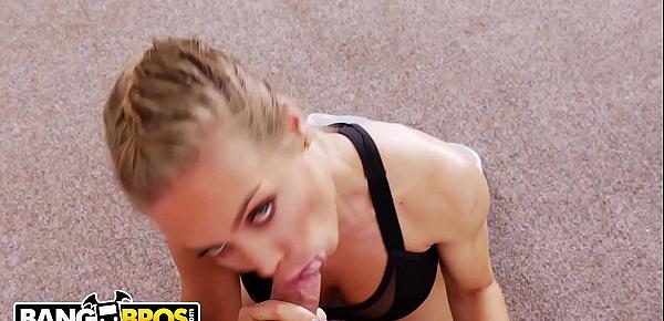  BANGBROS - Sweaty PAWG Nicole Aniston Fucks Her Trainer In Boxing Ring